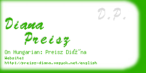 diana preisz business card